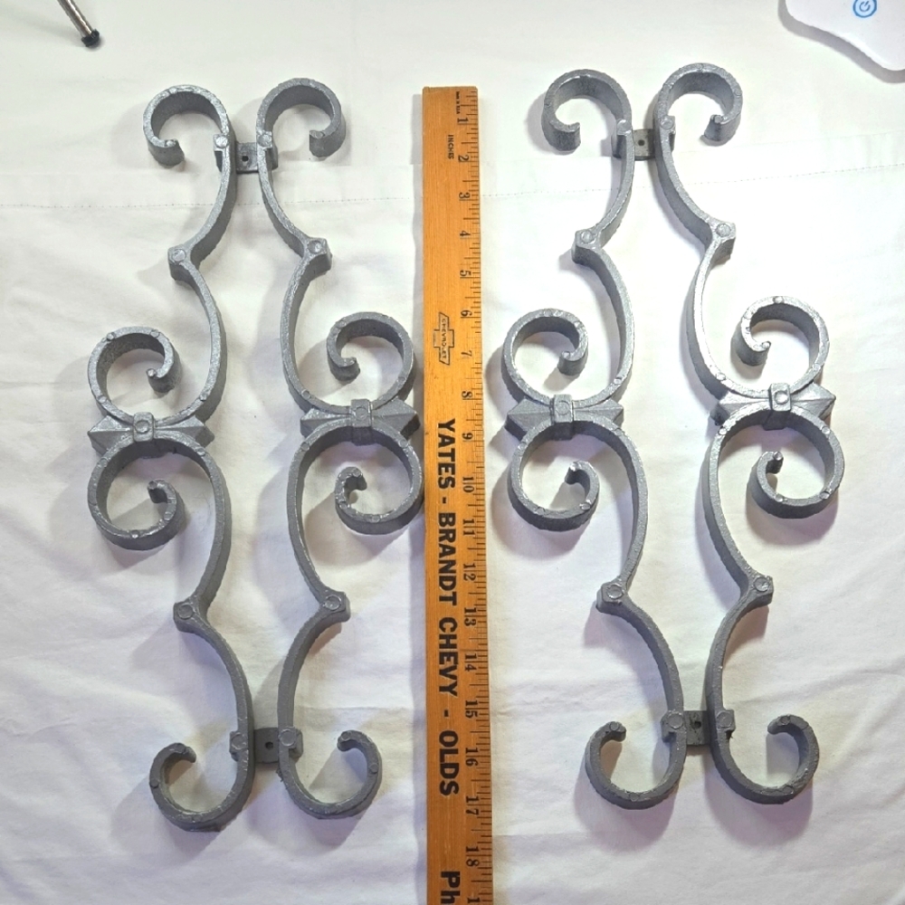 Elegant Gray/silver Wall Decor Set